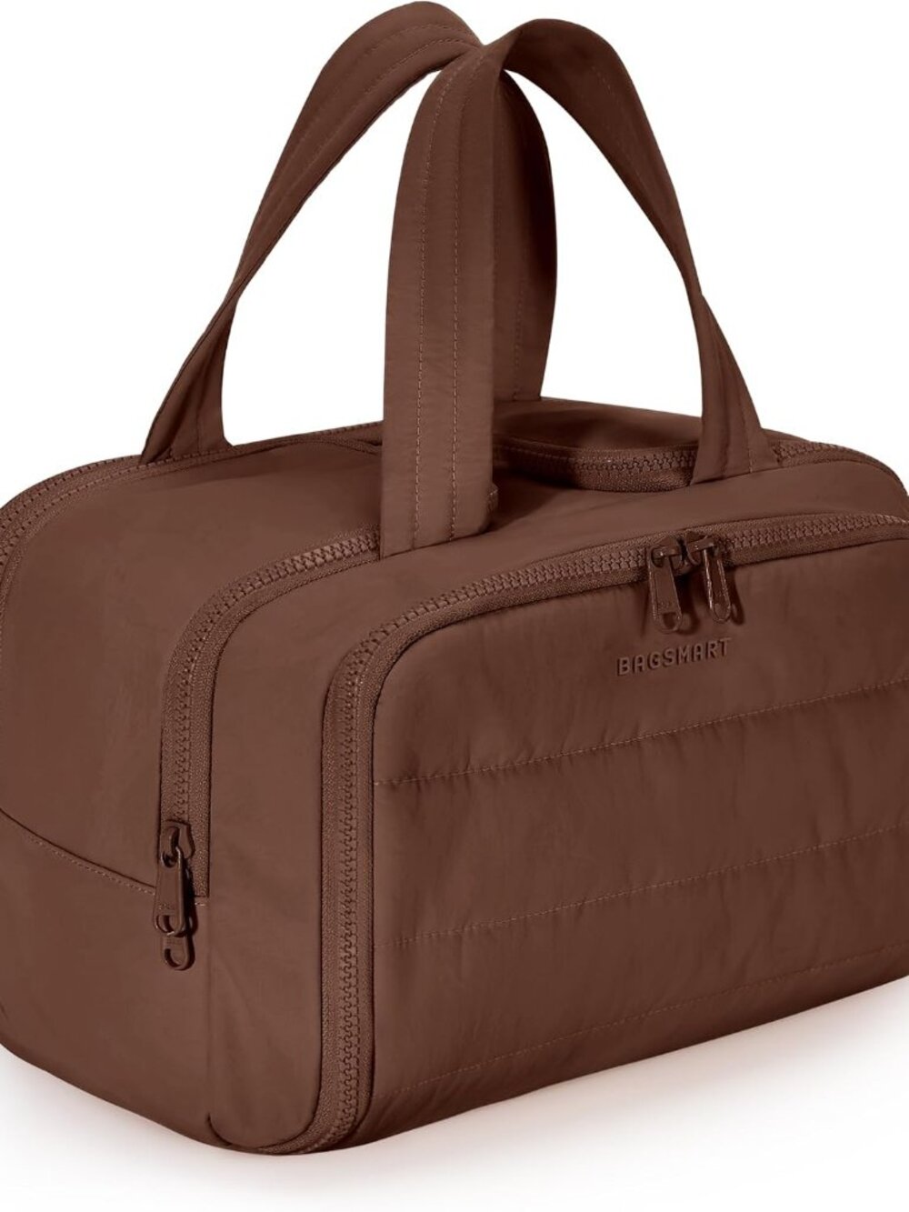 Travel Toiletry Bag, Puffy Toiletry Bag for Women, Wide-open toiletry bags for t